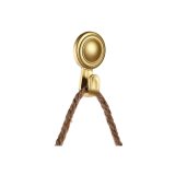 St med Spejle DKD Home Decor Scandi Krystal Sort Gylden polypropylen (26 x 3 x 26 cm) (2 enheder) #9