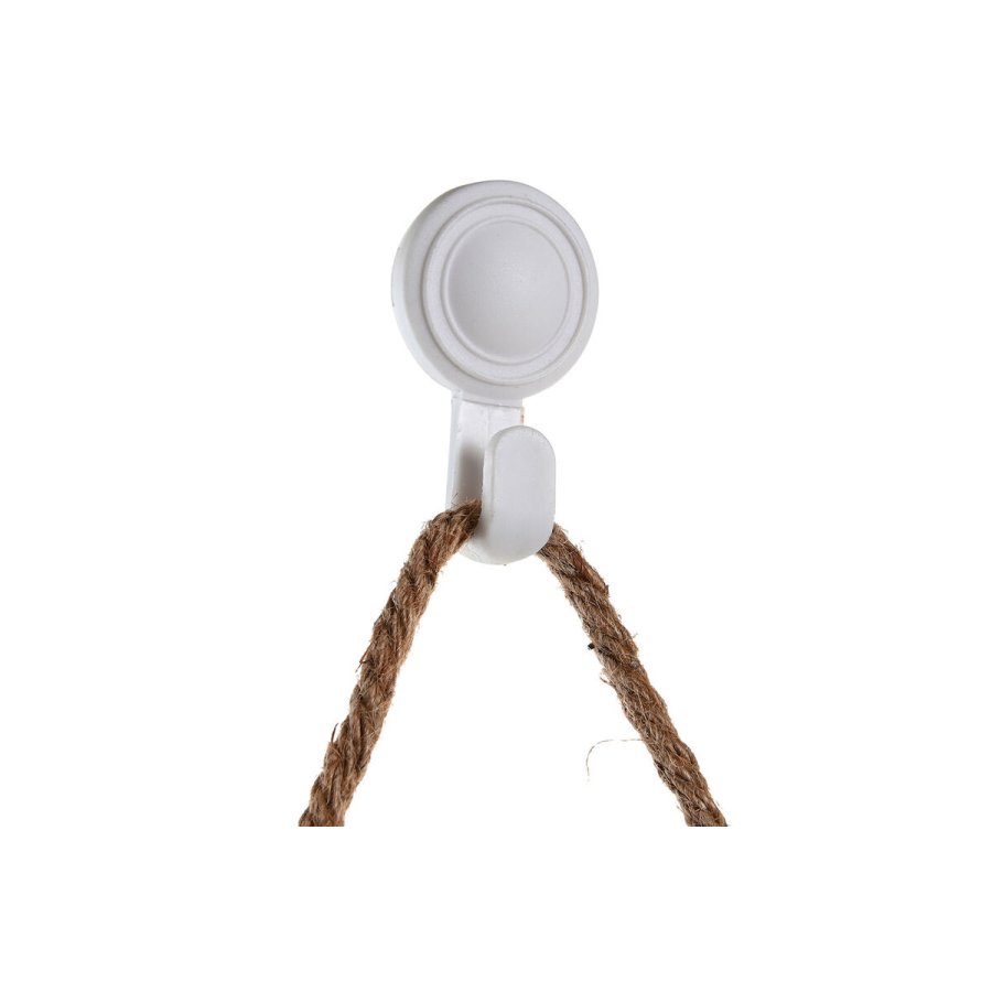 St med Spejle DKD Home Decor Scandi Krystal Hvid polypropylen (26 x 3 x 26 cm) (2 enheder) #9