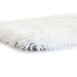 Tppe DKD Home Decor 120 x 180 x 8 cm Polyester Elfenben Silke #13