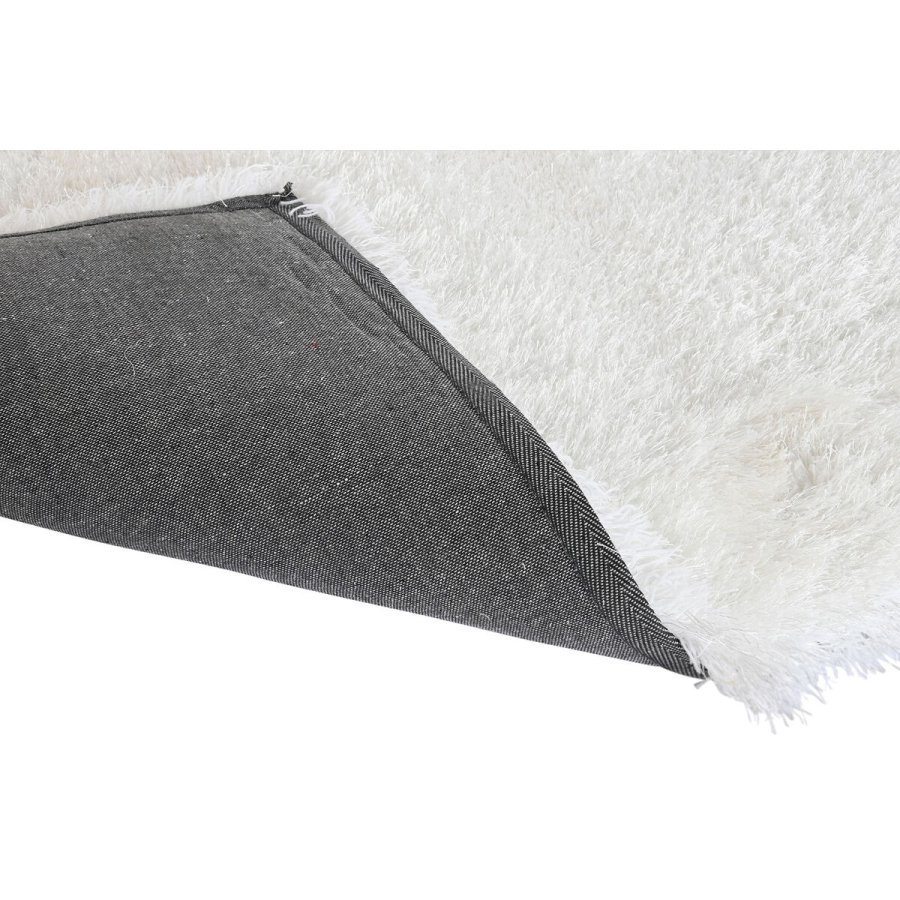 Tppe DKD Home Decor 120 x 180 x 8 cm Polyester Elfenben Silke #9