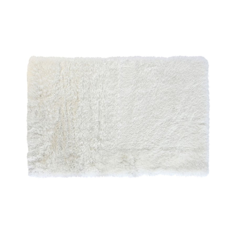 Tppe DKD Home Decor 120 x 180 x 8 cm Polyester Elfenben Silke #1