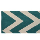 Tppe DKD Home Decor Polyester Zigzag To-farvet 120 x 180 x 2 cm #5