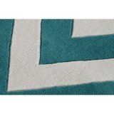 Tppe DKD Home Decor Polyester Zigzag To-farvet 120 x 180 x 2 cm #13