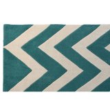 Tppe DKD Home Decor 160 x 230 x 2 cm Polyester Zigzag To-farvet #5