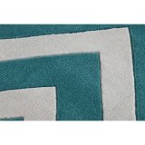 Tppe DKD Home Decor 160 x 230 x 2 cm Polyester Zigzag To-farvet #13