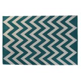 Tppe DKD Home Decor 160 x 230 x 2 cm Polyester Zigzag To-farvet #1