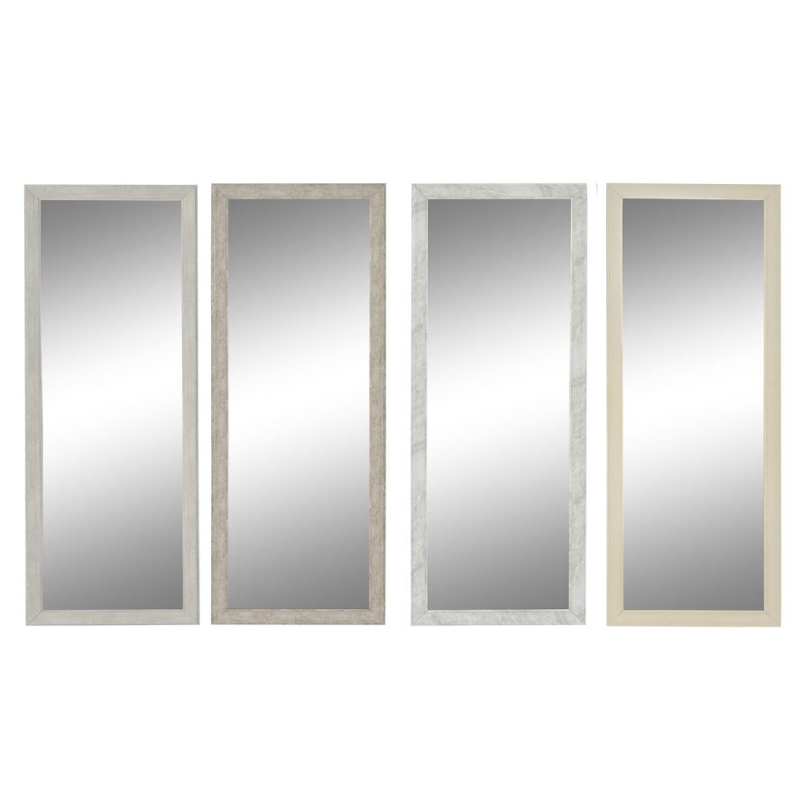 Vgspejl DKD Home Decor 36 x 2 x 95,5 cm (4 enheder) #1