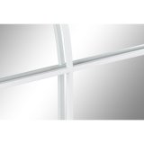 Vgspejl DKD Home Decor Hvid Krystal Jern Vindue 70 x 2,5 x 120 cm #2