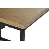 St med 3 borde DKD Home Decor Sort Metal 45 x 45 x 45 cm Tr MDF #4