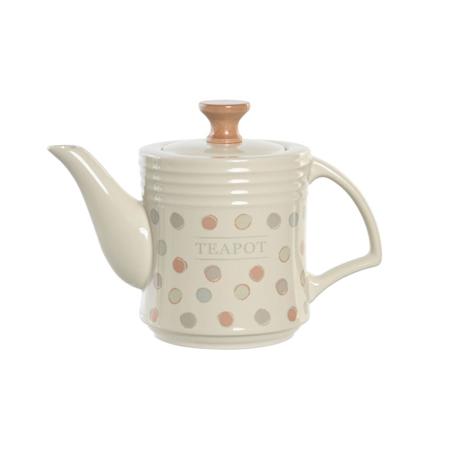 Tekande DKD Home Decor Beige Stentj 1 L #1