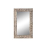 Vgspejl DKD Home Decor Brun Natur Indianer mand 76,5 x 3 x 122 cm #1
