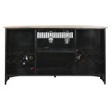 Bar-mbler DKD Home Decor Hvid Brun Sort 157 x 52 x 90 cm BAR #10