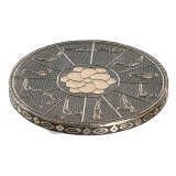 Holder DKD Home Decor Rgelse Tr Aluminium 10 x 10 x 1 cm Indianer mand #1