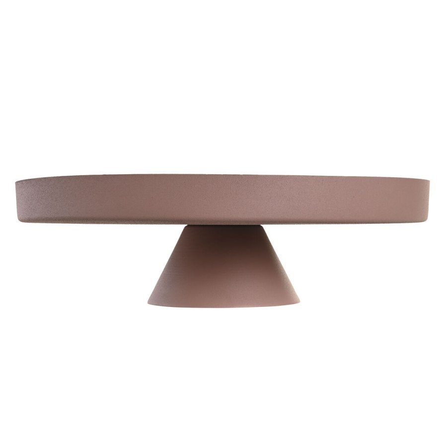 Borddekoration DKD Home Decor Beige Pink Jern 31 x 31 x 9 cm (2 enheder) #2