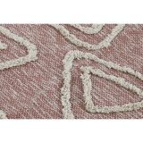 Tppe DKD Home Decor Pink Terrakotta Hvid Frynse Urban (120 x 180 x 1 cm) #5