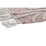Tppe DKD Home Decor Pink Terrakotta Hvid Frynse Urban (120 x 180 x 1 cm) #9