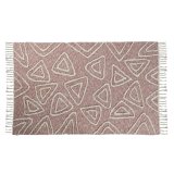 Tppe DKD Home Decor Pink Terrakotta Hvid Frynse Urban (120 x 180 x 1 cm) #1