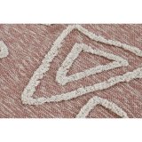 Tppe DKD Home Decor Pink Terrakotta Hvid Frynse Urban (160 x 230 x 1 cm) #5