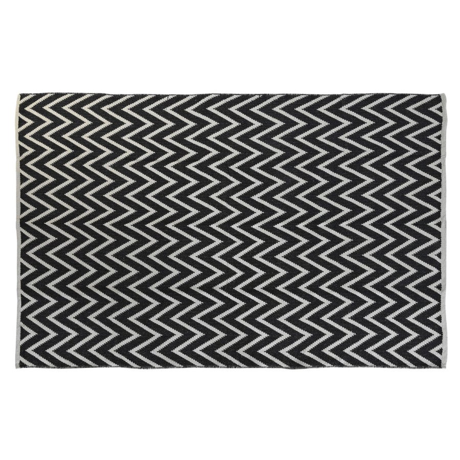 Tppe DKD Home Decor Zigzag To-farvet Urban (120 x 180 x 1 cm) #1