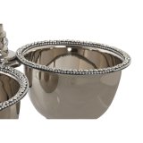 Borddekoration DKD Home Decor Slvfarvet Akryl Aluminium 24 x 24 x 18 cm #2