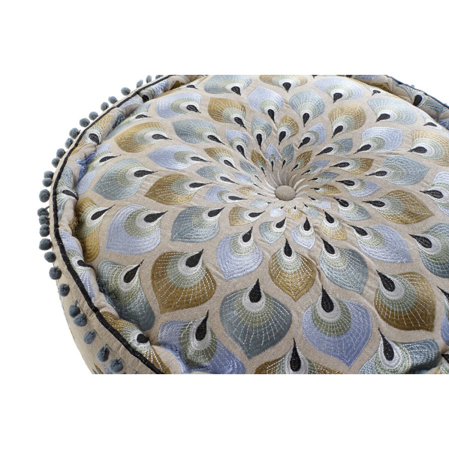 Puf DKD Home Decor Bl Beige #5