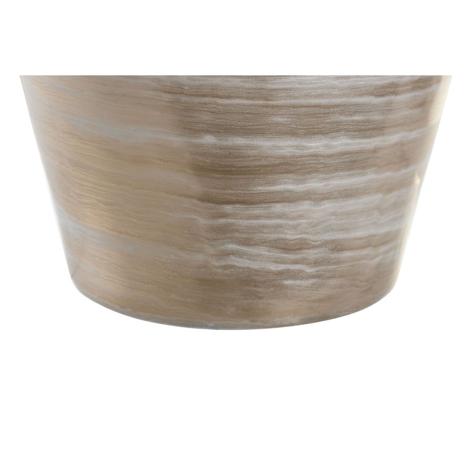 Vase DKD Home Decor Krystal Aluminium Multifarvet 29 x 29 x 52 cm Moderne #2