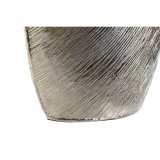 Vase DKD Home Decor Gylden Slvfarvet Aluminium Moderne 22 x 13 x 40,5 cm (2 enheder) #2