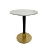 Sofabord DKD Home Decor Metal Hvid Marmor 50 x 50 x 61 cm #1