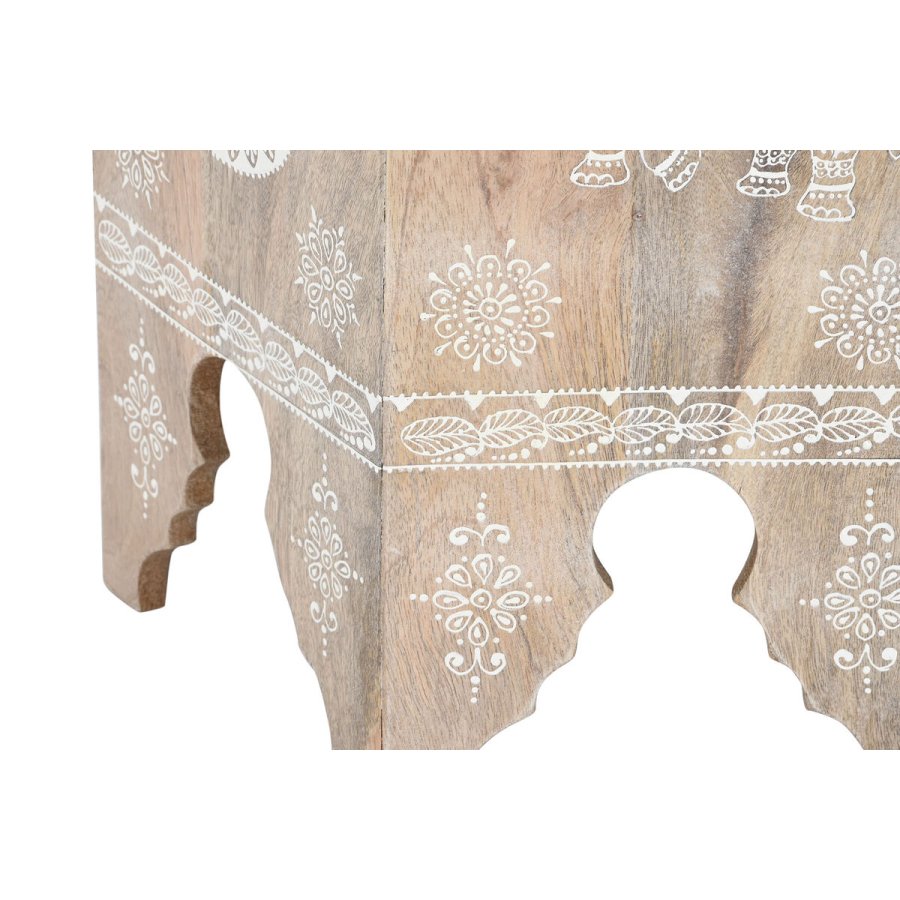 St med 2 borde DKD Home Decor Natur 48 x 41,5 x 49 cm #2