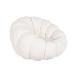 Lnestol DKD Home Decor Hvid 98 x 97 x 62 cm #1