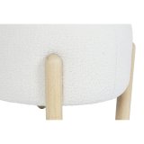 Fodsttte DKD Home Decor 45 x 45 x 36 cm Tr Hvid #3