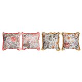 Pude DKD Home Decor Frynse 45 x 15 x 45 cm (4 enheder) #1
