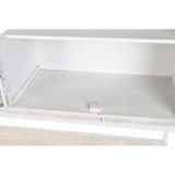 Hylder DKD Home Decor Hvid Sort Metal Mangotr 170 x 45 x 200 cm #6