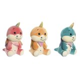 Bamse DKD Home Decor Gul Orange Mint Polyester Brns 19 x 20 x 28 cm (3 enheder) #1