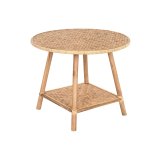 Sofabord DKD Home Decor 61 x 61 x 46 cm 61 x 61 x 49 cm Brun Spanskrr #1