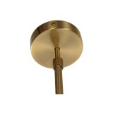 Loftslampe DKD Home Decor 83 x 36 x 36 cm Krystal Gylden Metal Hvid #4