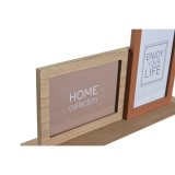 Fotoramme DKD Home Decor 30 x 5 x 19 cm Blomst Ansigt Keramik Harpiks Multifarvet Tr MDF Urban (2 enheder) #5