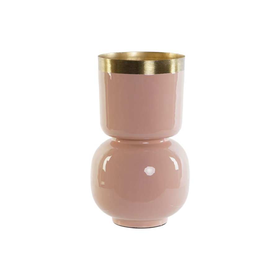 Vase DKD Home Decor Grn Gylden Koral Jern Lakeret 18 x 18 x 31 cm (2 enheder) #2