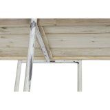 Hylder DKD Home Decor Hvid Natur Metal Gran 40 % Metal 190 x 40 x 200 cm #5