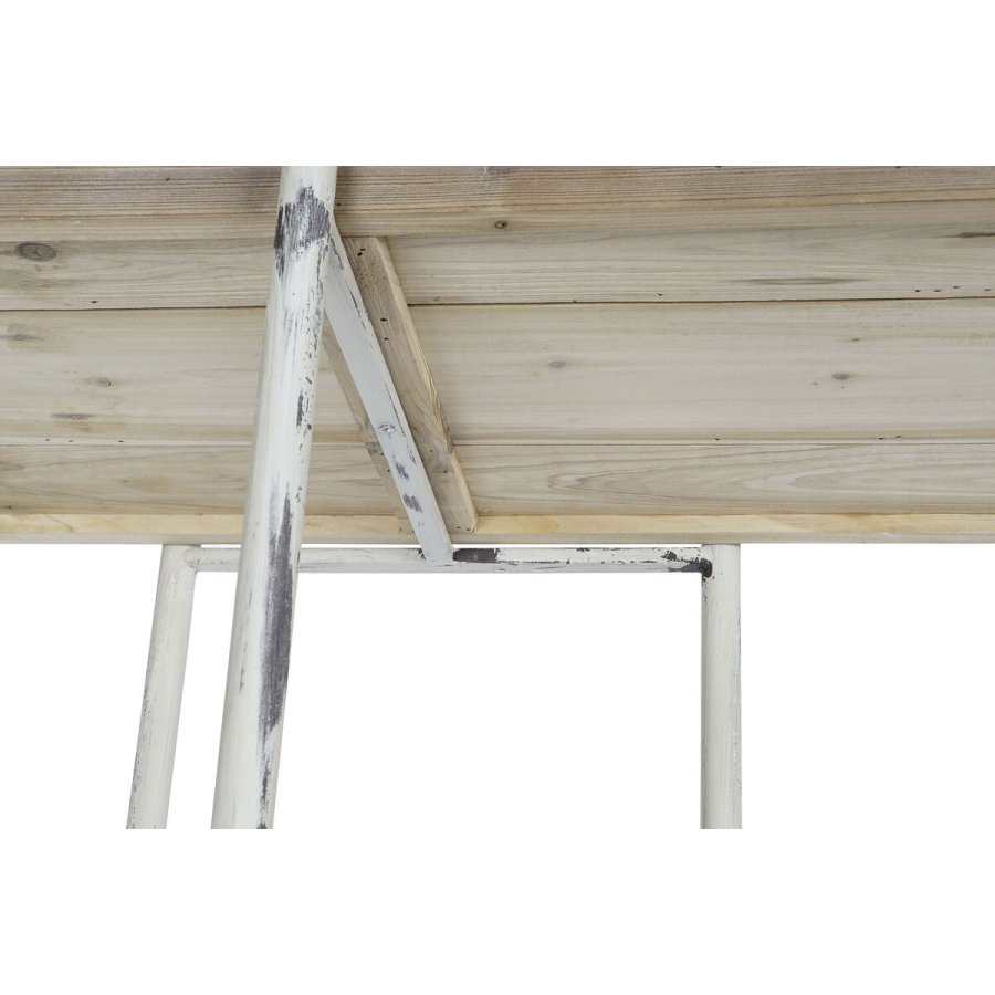 Hylder DKD Home Decor Hvid Natur Metal Gran 40 % Metal 190 x 40 x 200 cm #5