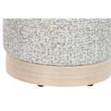Fodsttte DKD Home Decor 32 x 32 x 38 cm Scandi Lysegr #2