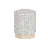 Fodsttte DKD Home Decor 32 x 32 x 38 cm Scandi Lysegr #1