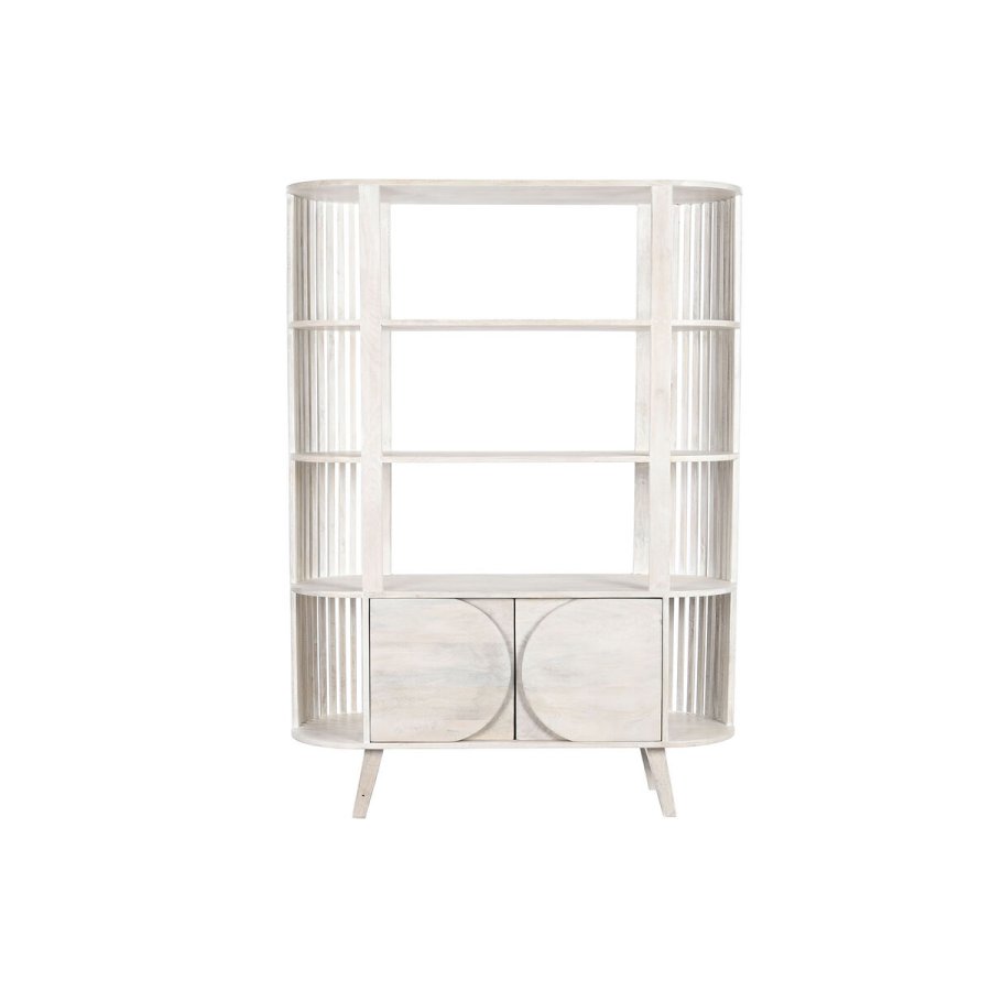 Hylder DKD Home Decor Hvid Mangotr 116 x 40 x 160 cm (1) #3