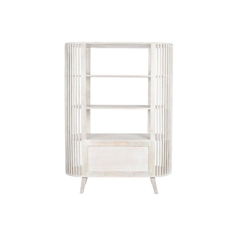 Hylder DKD Home Decor Hvid Mangotr 116 x 40 x 160 cm (1) #2