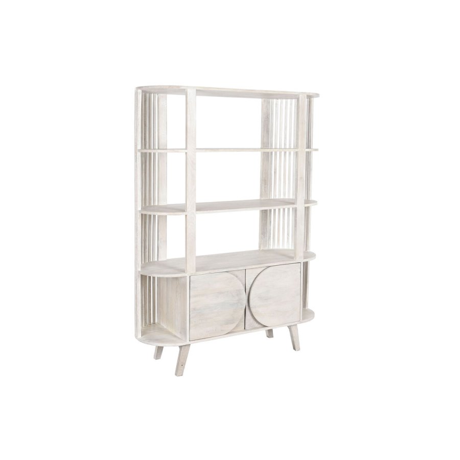 Hylder DKD Home Decor Hvid Mangotr 116 x 40 x 160 cm (1) #1