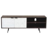 mbler DKD Home Decor Mrkebrun 140 x 35 x 50 cm Mangotr #2