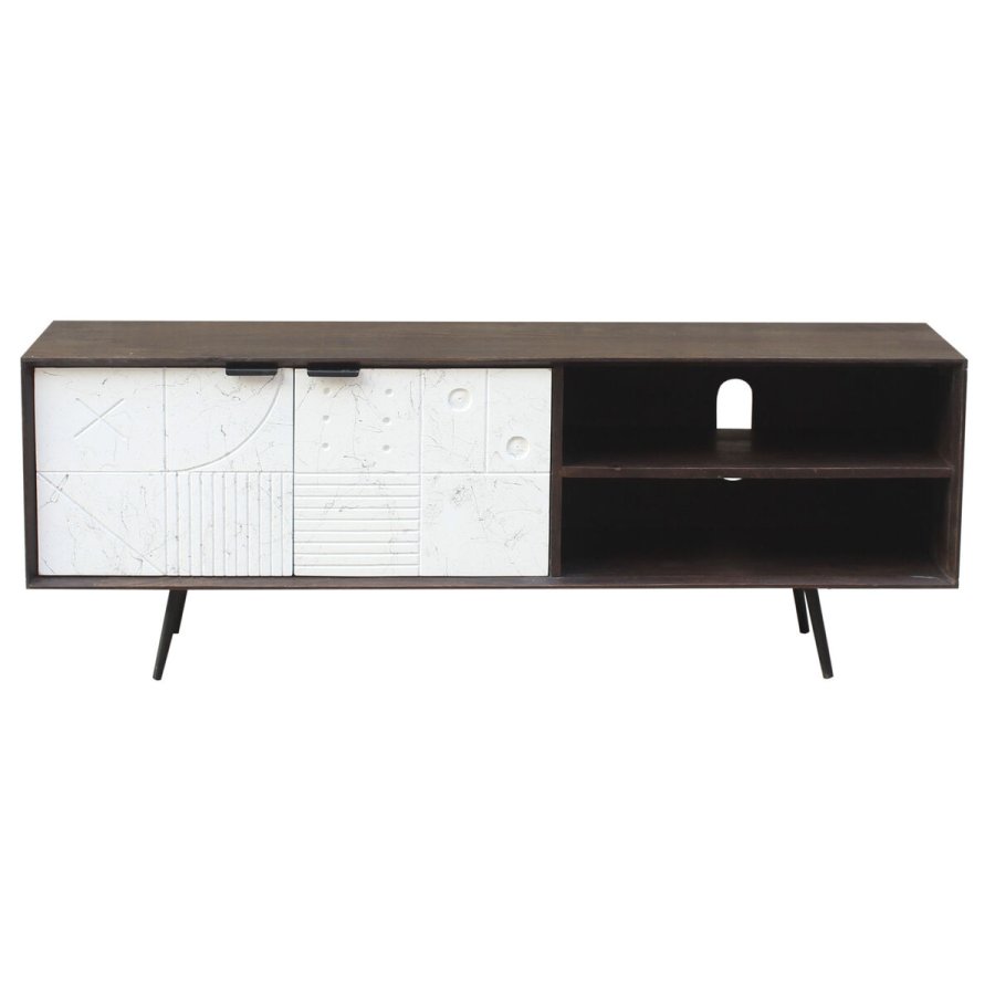 mbler DKD Home Decor Mrkebrun 140 x 35 x 50 cm Mangotr #2