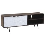 mbler DKD Home Decor Mrkebrun 140 x 35 x 50 cm Mangotr #1