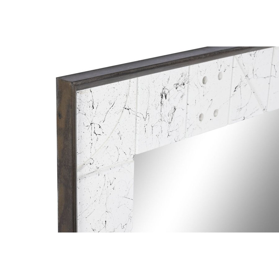 Vgspejl DKD Home Decor Hvid Moderne 130 x 4 x 70 cm #5