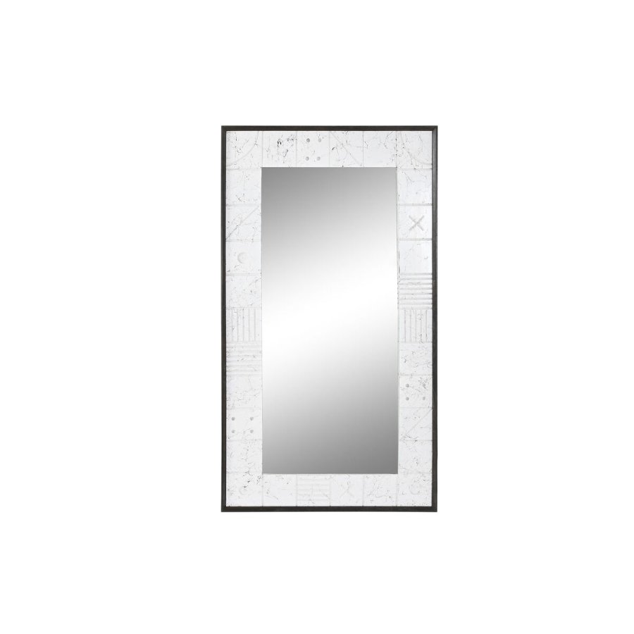 Vgspejl DKD Home Decor Hvid Moderne 130 x 4 x 70 cm #1